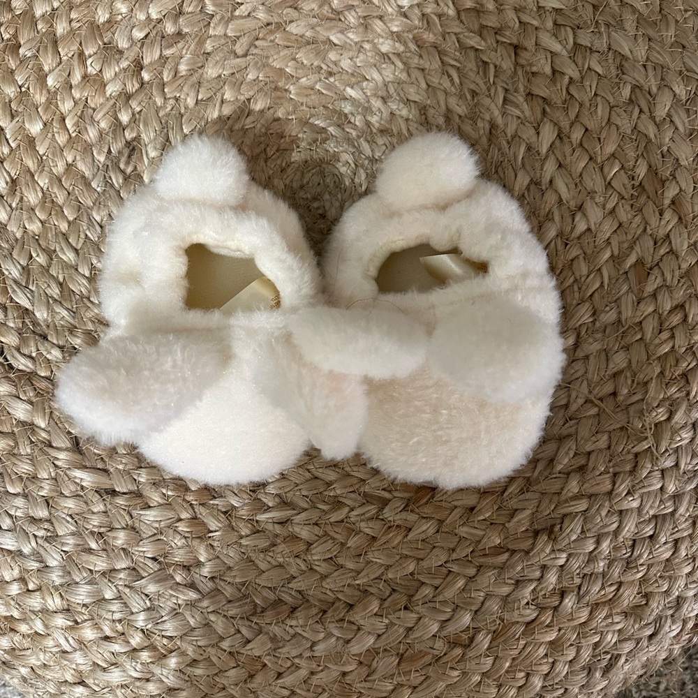 Baby bunny slippers